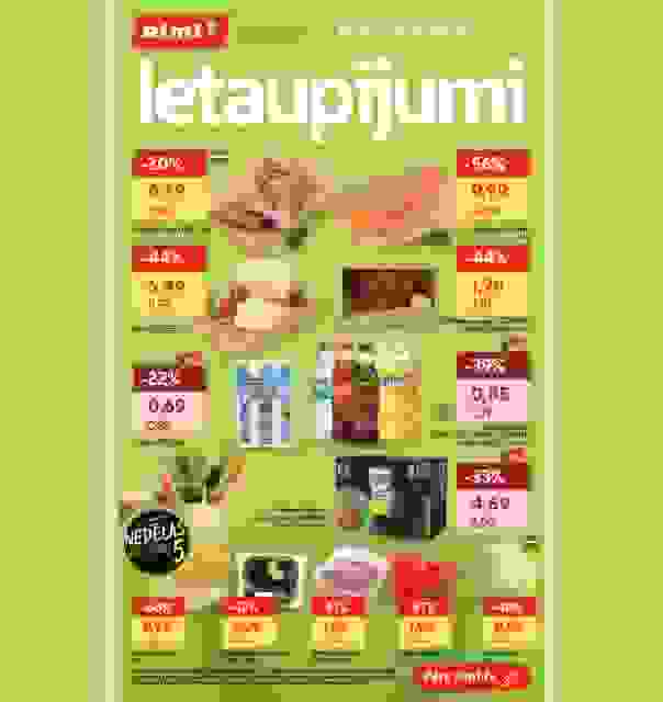 Rimi akciju buklets 12.08.-18.08.2025.