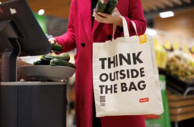 Smart Rimi shopping bags will collect tree seeds for planting a forest