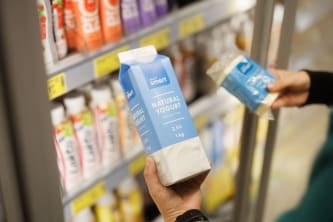 Rimi customers are now able to see the carbon footprint of milk and egg products in ecommerce