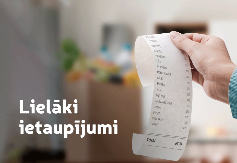 Ietaupi, neizmetot pārtiku