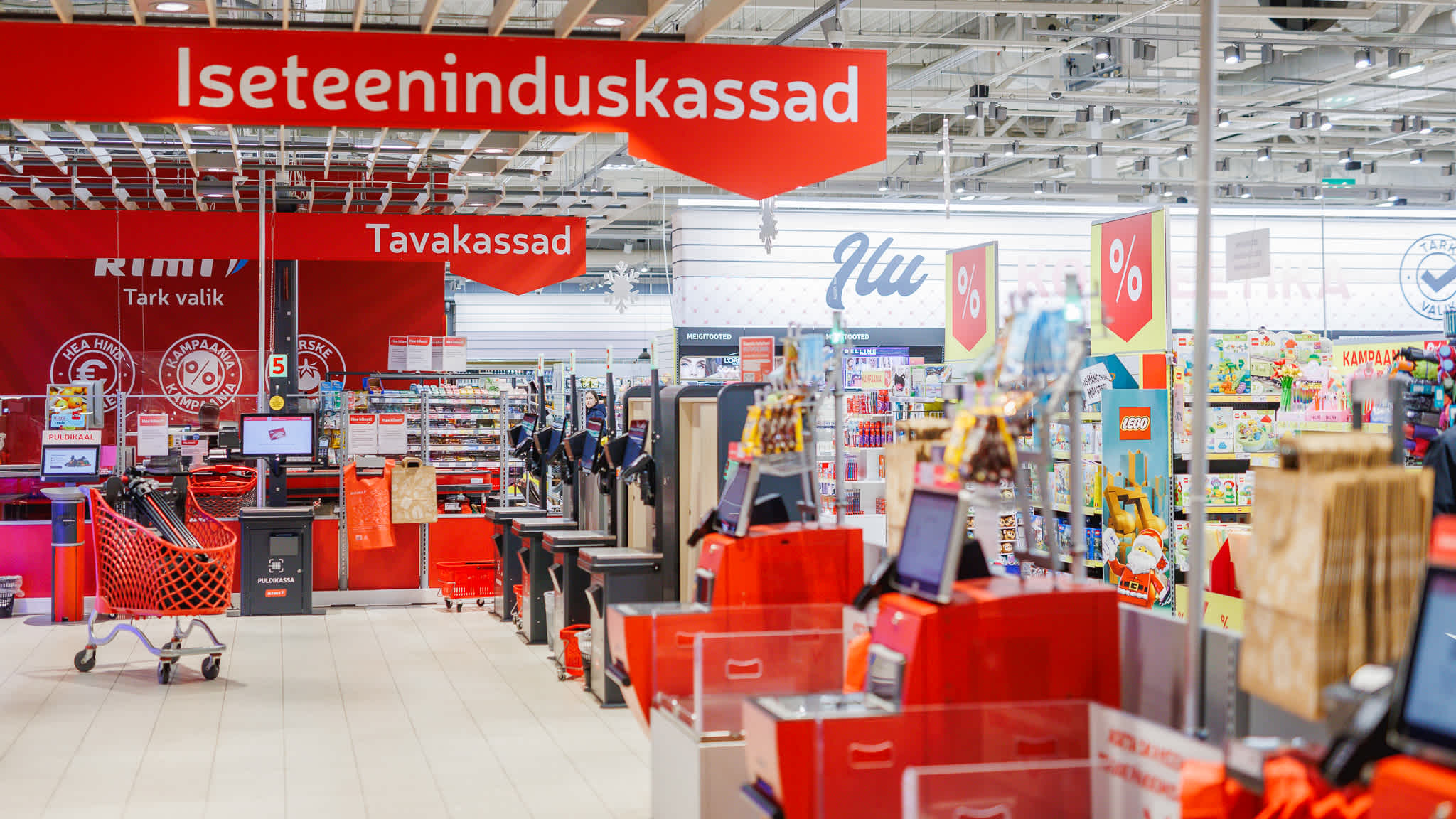 Rimi - Rimi iseteeninduskassades on nüüdsest võimalik tuvastada vanus ...