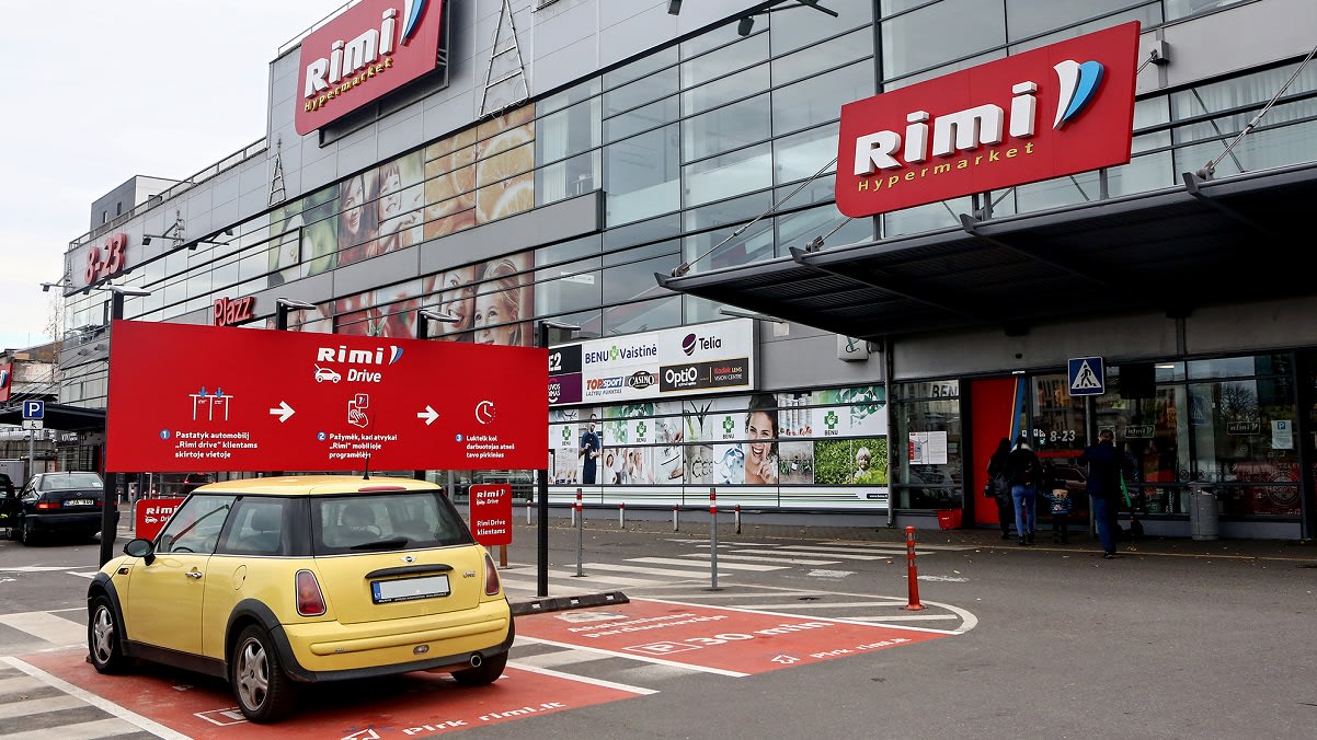 „Rimi“ - „Rimi.lt“ plečia prekių atsiėmimo automobiliu punktų tinklą