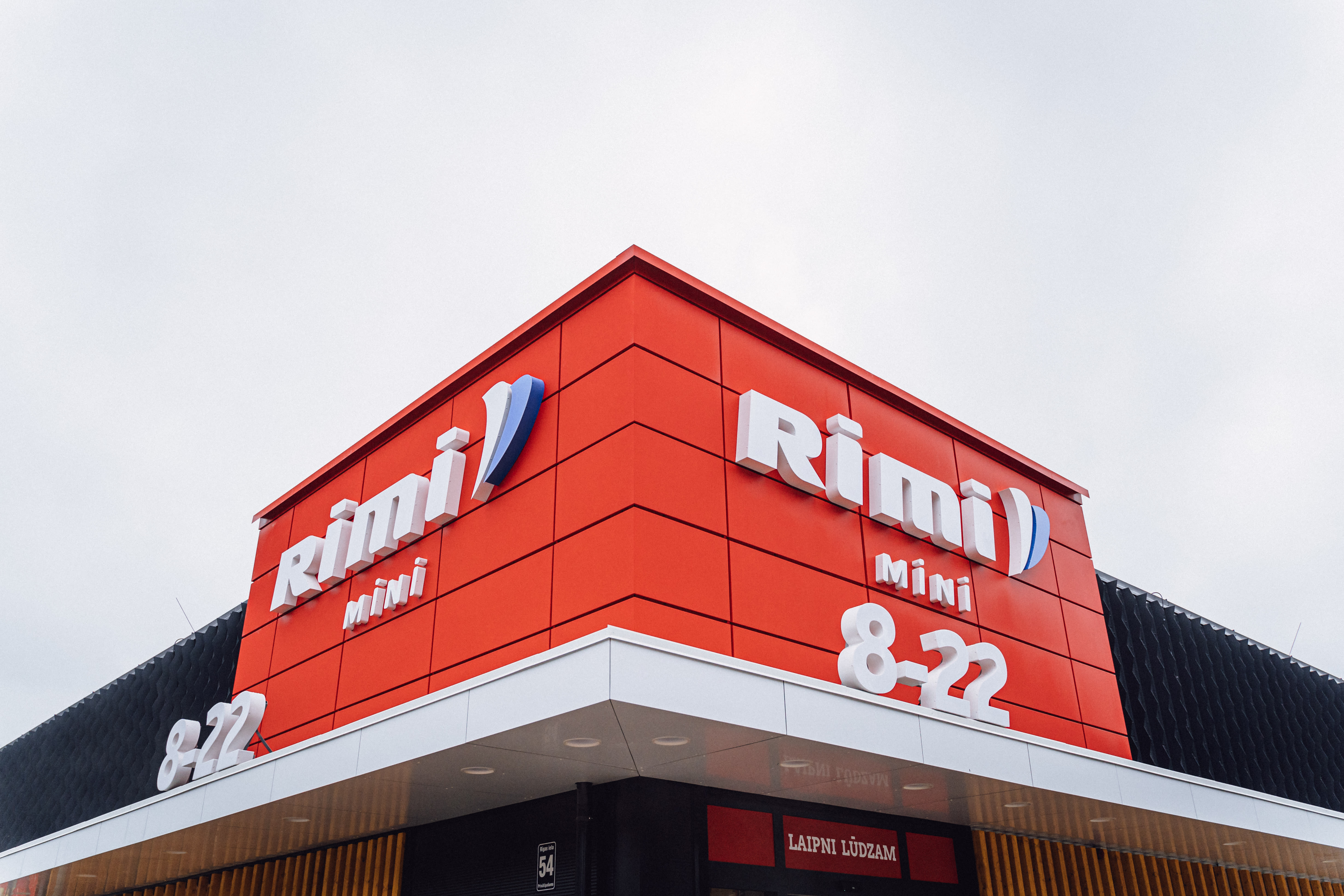 Ak Rimi Rimi - Saulkrastos durvis ver jauna dizaina koncepta Rimi Mini