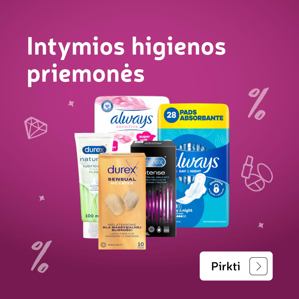 Intymios higienos priemonės