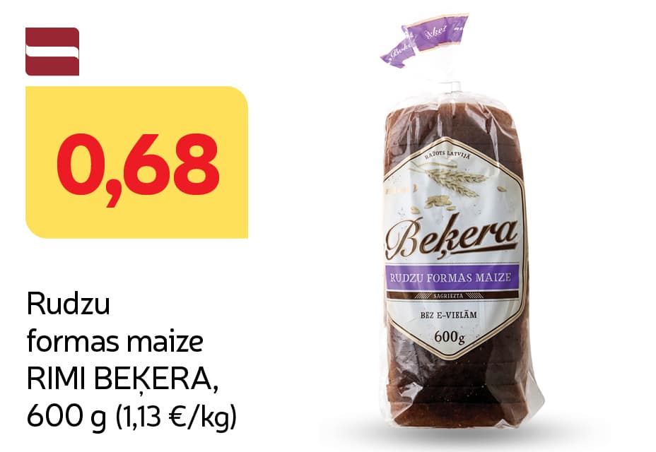 Zemo cenu groza produkts
