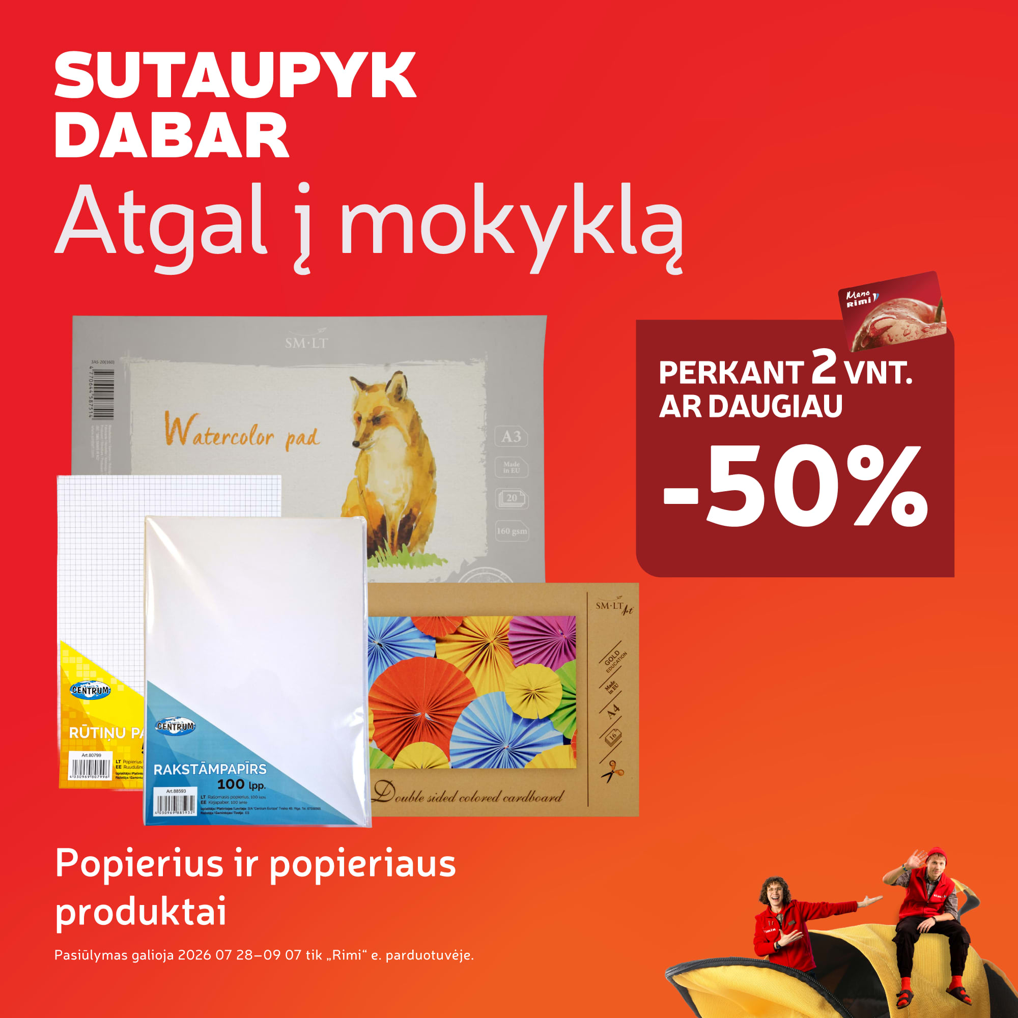 Popierius ir popieriaus produktai