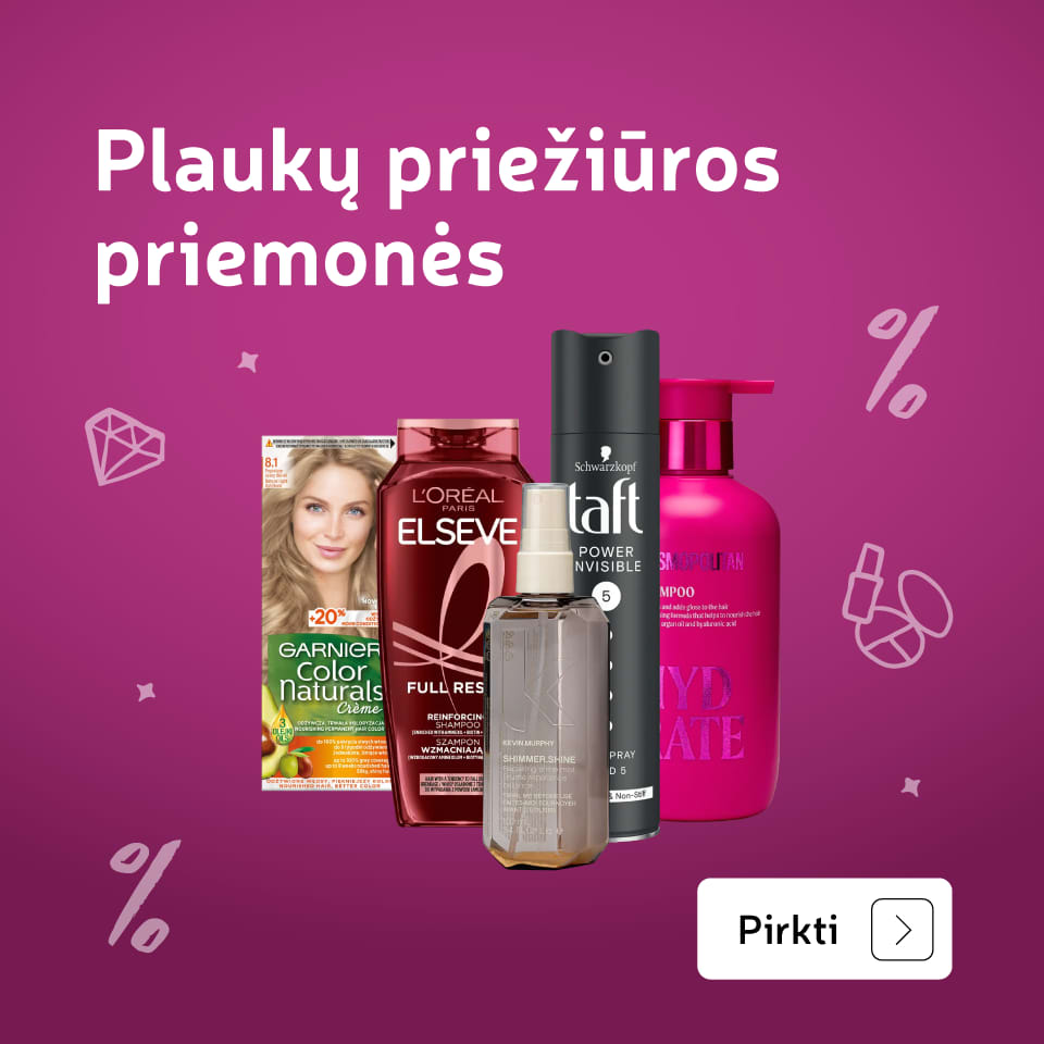 Plaukų priežiūros priemonės