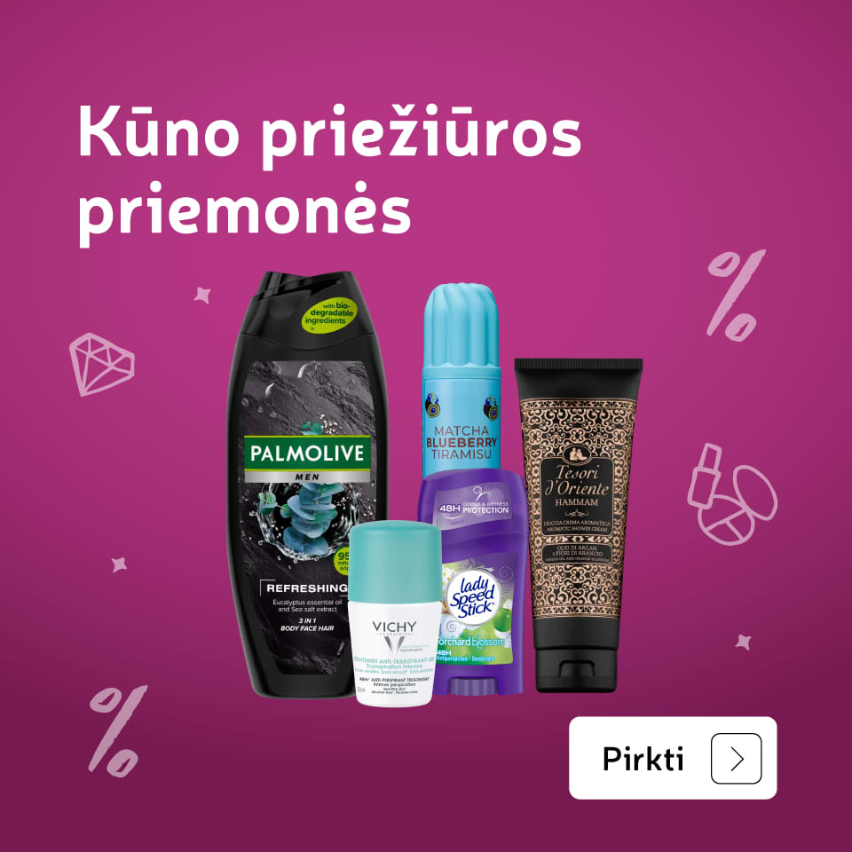 Kūno priežiūros priemonės