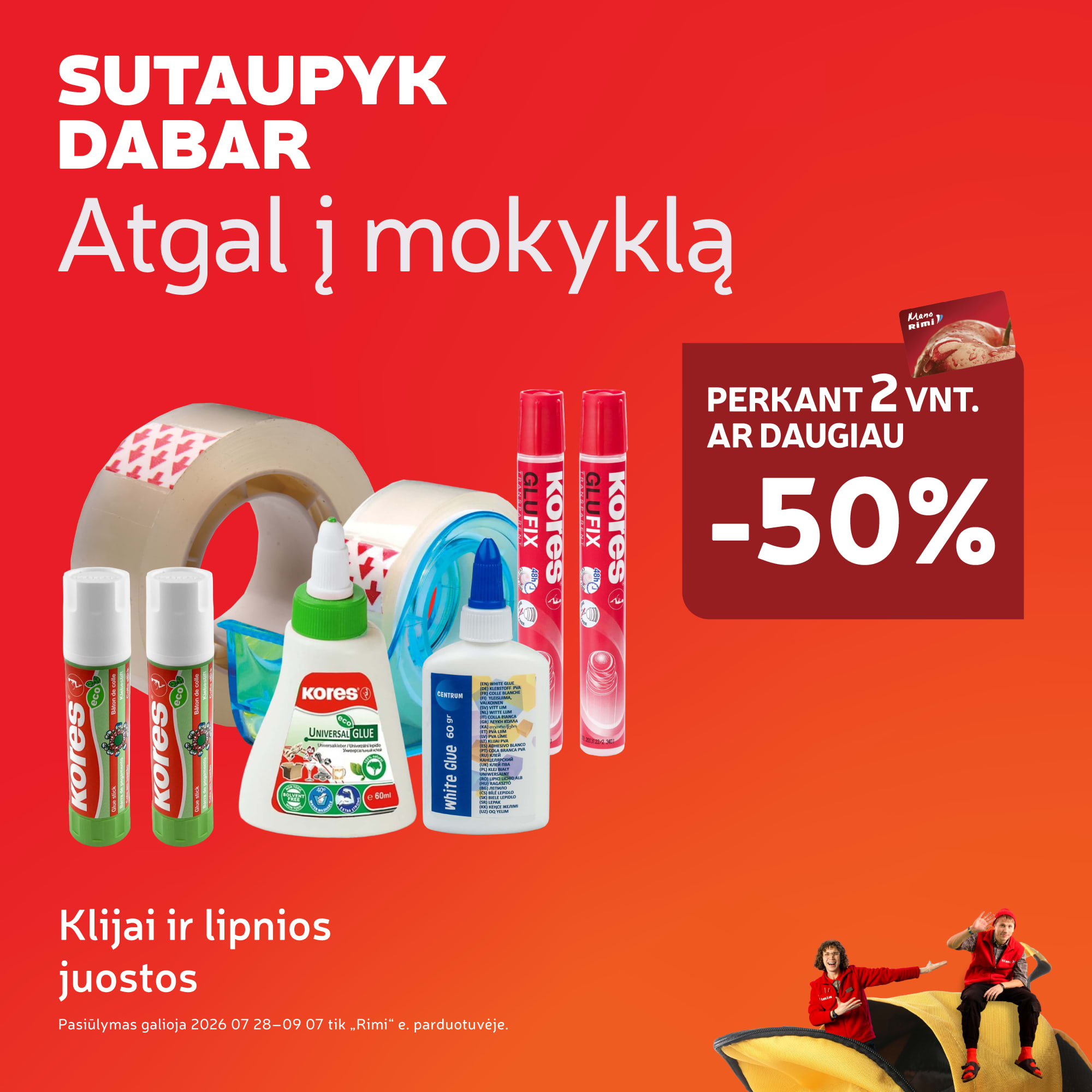 Klijai ir lipnios juostos
