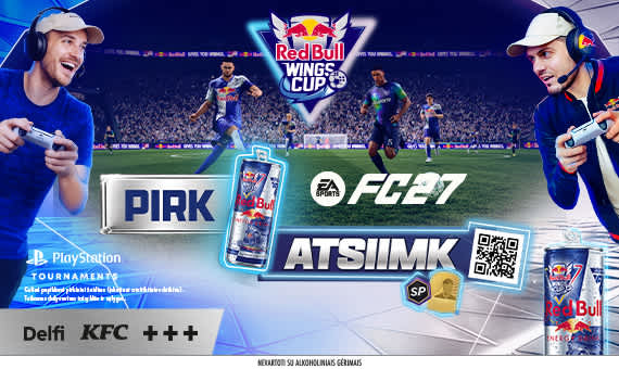 Redbull energiniai gėrimai