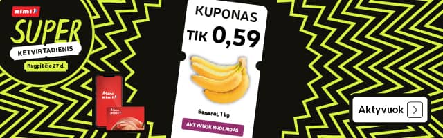 Bananai, 1 kg