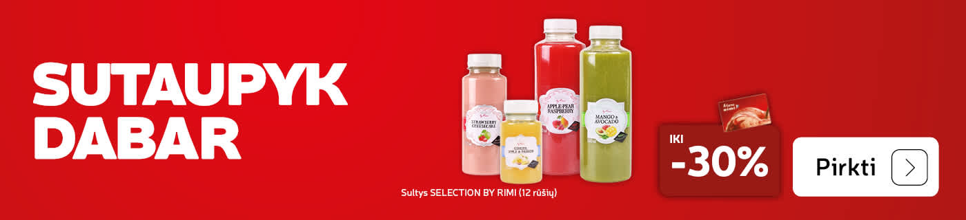 Sultys SELECTION  BY RIMI (12 rūšių)