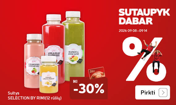 Sultys SELECTION  BY RIMI (12 rūšių)