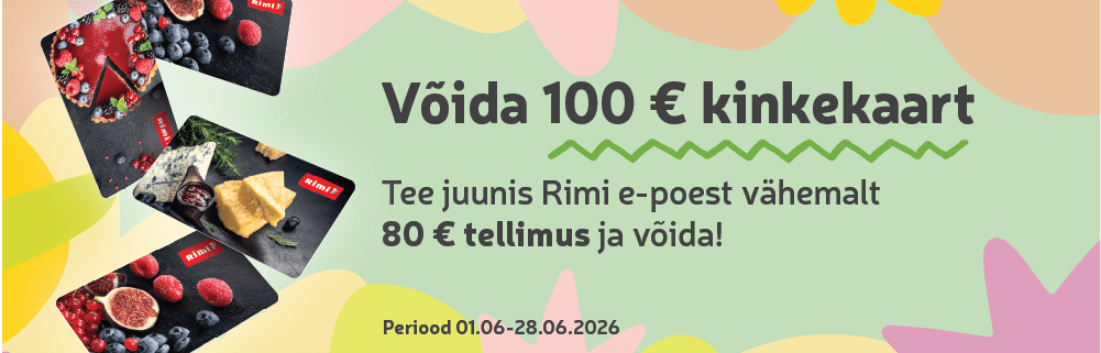 Võida 100 € kinkekaart