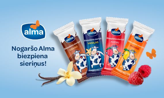 Alma biezpiena sieriņi