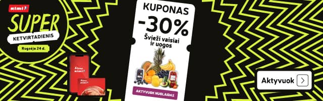 Švieži vaisiai ir uogos