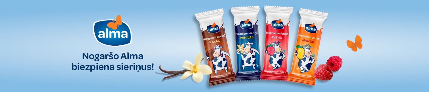Alma biezpiena sieriņi