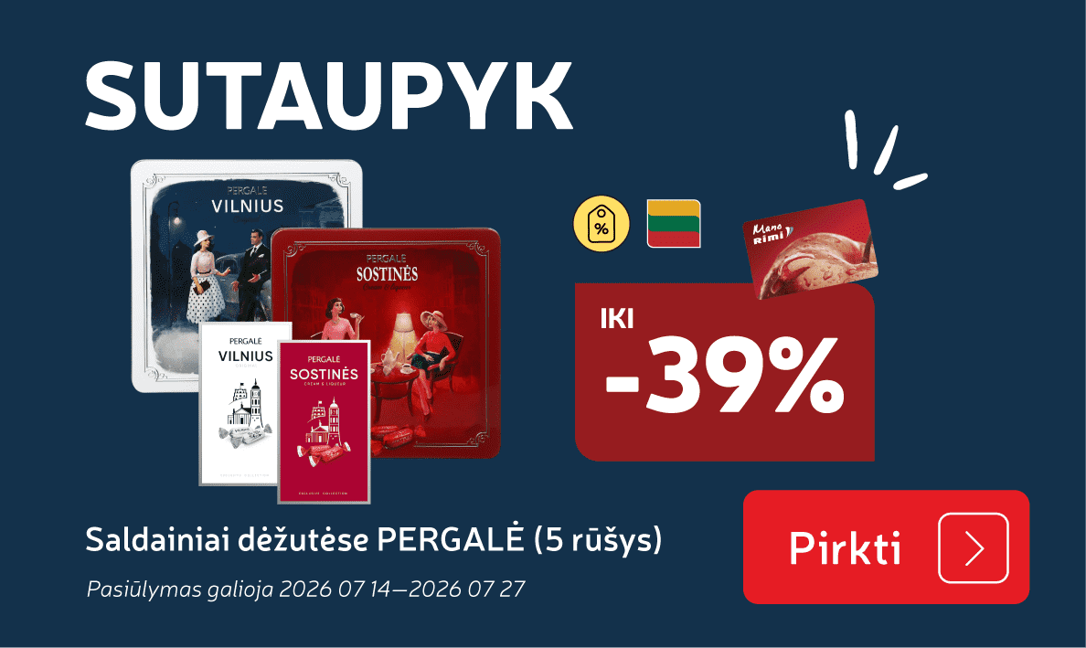 Saldainiai dėžutėse  PERGALĖ (5 rūšys)