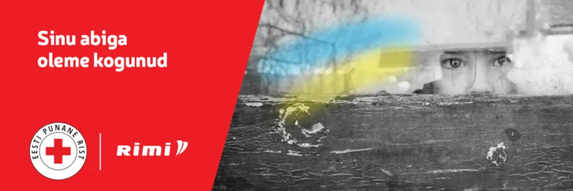 Sinu abiga oleme kogunud Punasele Ristile