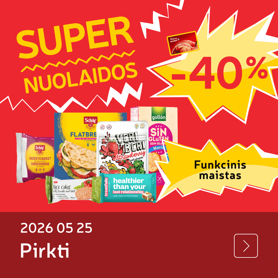 Funkcinis maistas 40%