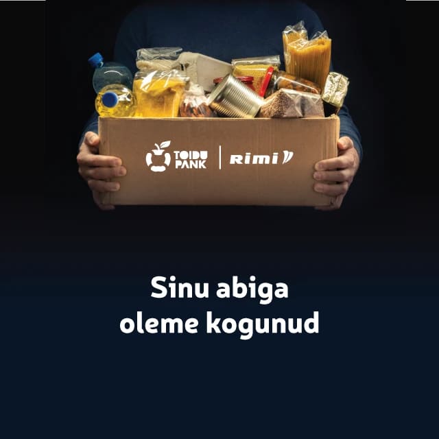 Sinu abiga oleme Toidupangale kogunud