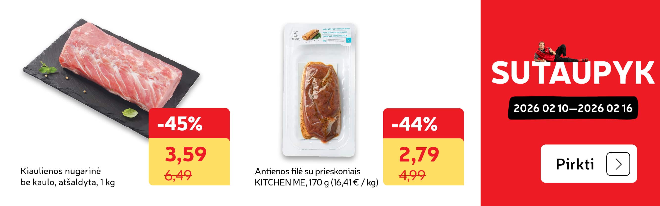 Savaitės top pasiūlymai