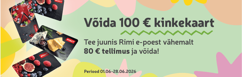 Võida 100 € kinkekaart