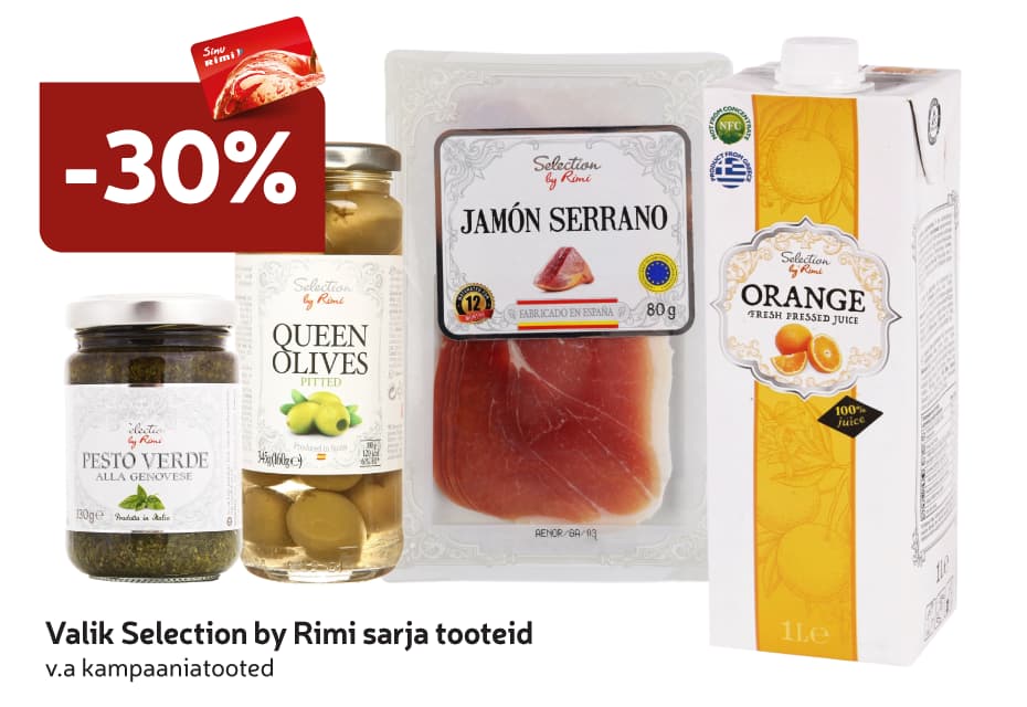 E-smaspäeva pakkumised - Selection By Rimi
