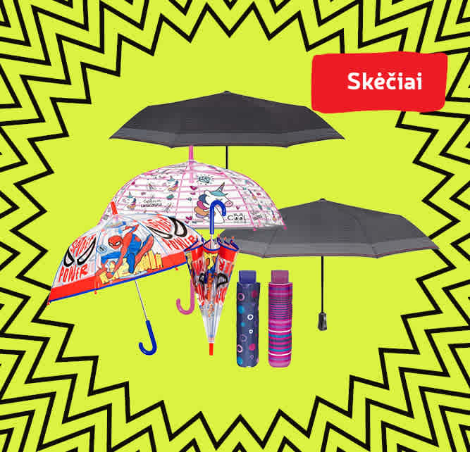 Skėčiai -40 %