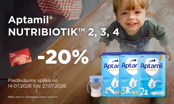 Aptamil akcijas piedāvājums