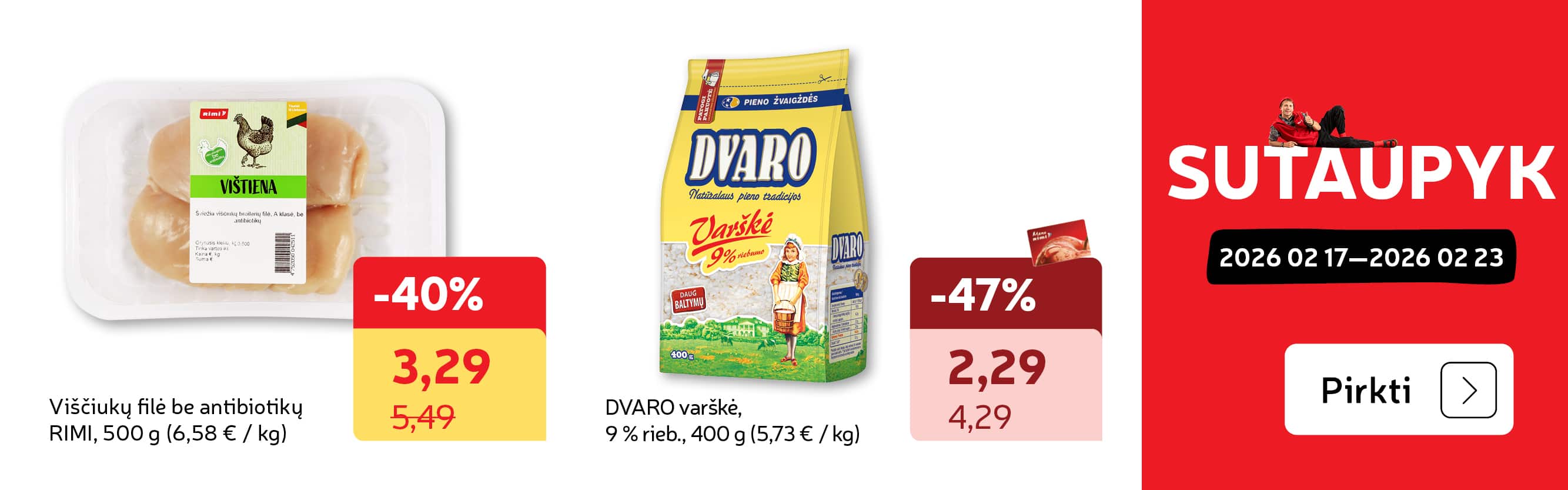 Savaitės top pasiūlymai